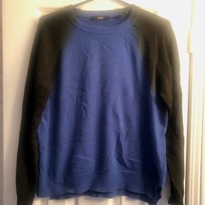 Diesel Wool Blend Gradient Side-slit Sweater